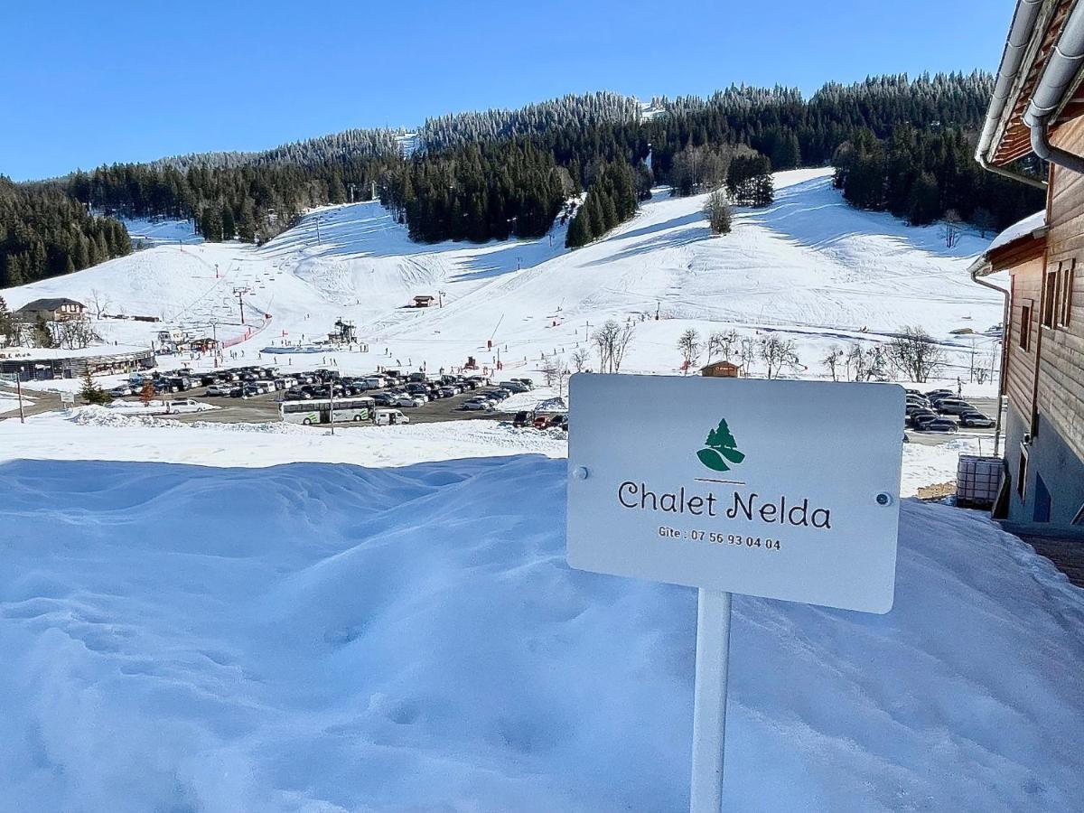 Chambre Privee Au Pied Des Pistes - Chambre Chez L'Habitant - Chaletnelda Com Lamoura Εξωτερικό φωτογραφία